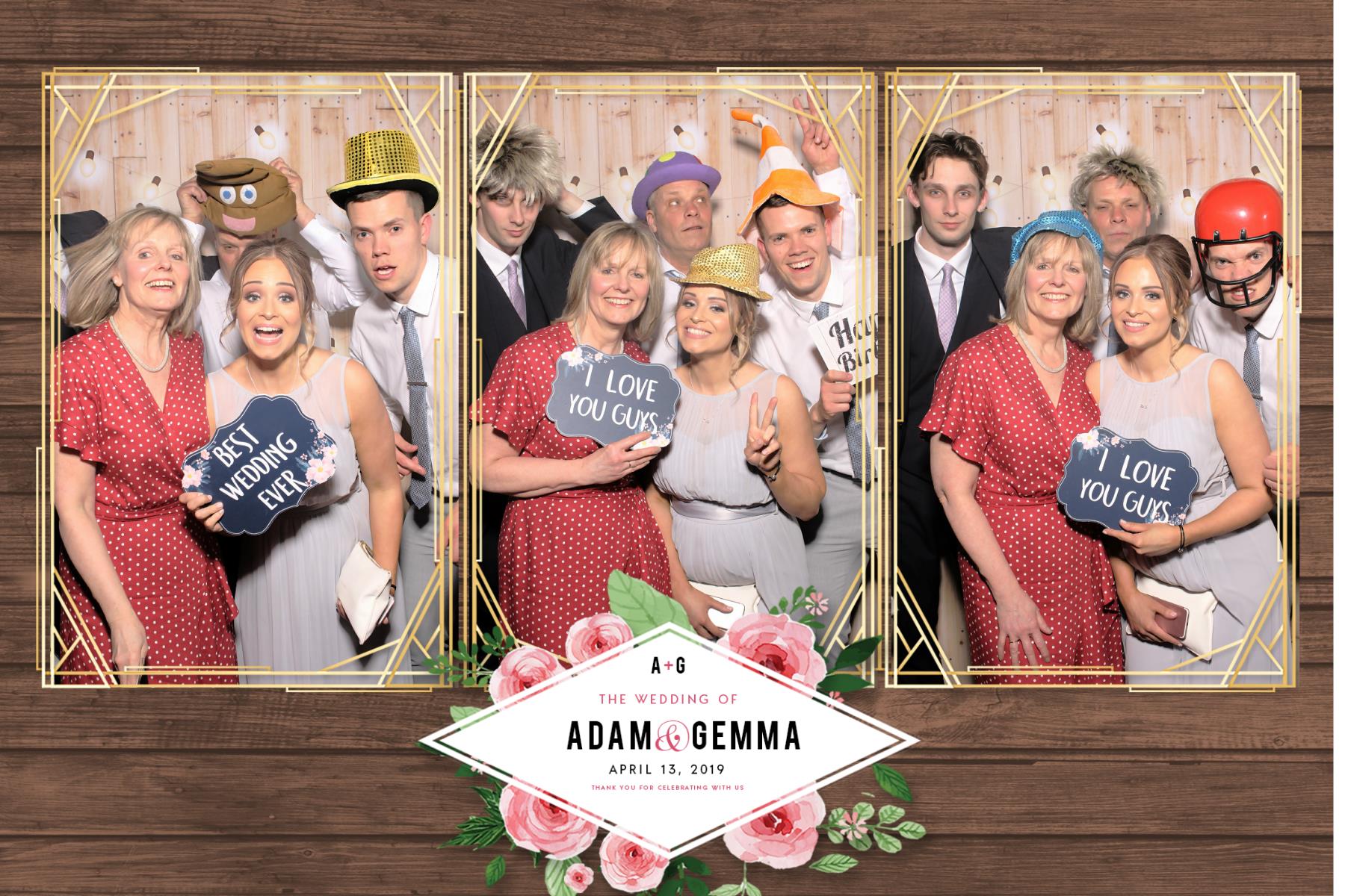 Adam and Gemma | View more photos from the event at gallery.blissbooth.co.uk/u/BlissBooth/Adam-and-Gemma